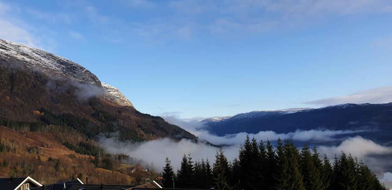 New And Exclusive Cottage In Voss With A Great View スクレスタドゥモ エクステリア 写真