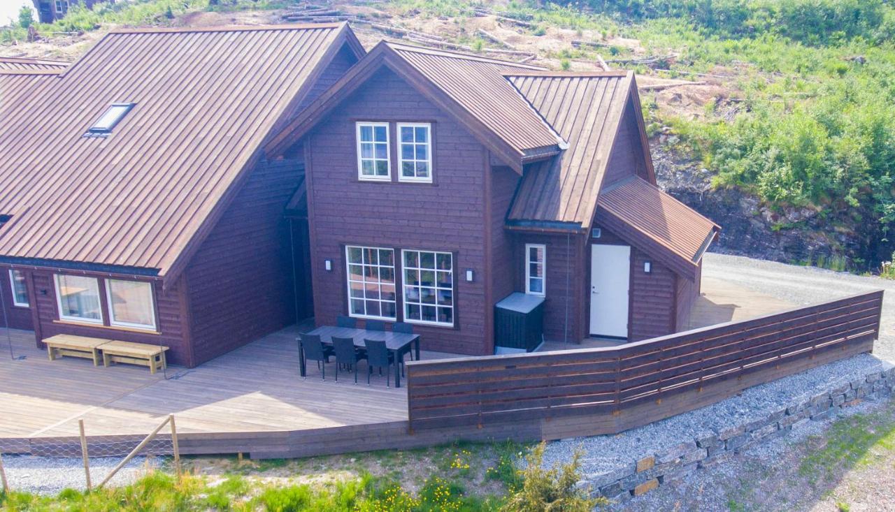 New And Exclusive Cottage In Voss With A Great View スクレスタドゥモ エクステリア 写真