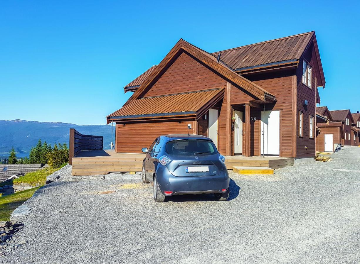 New And Exclusive Cottage In Voss With A Great View スクレスタドゥモ エクステリア 写真