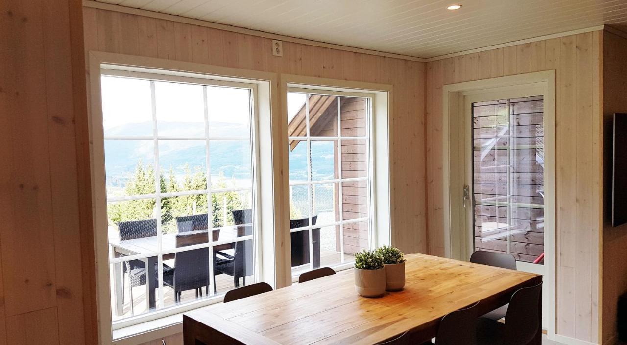 New And Exclusive Cottage In Voss With A Great View スクレスタドゥモ エクステリア 写真